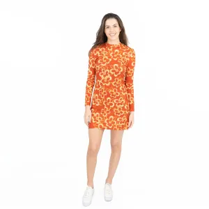 Nasty Gal Floral Crew Neck Mini Dress
