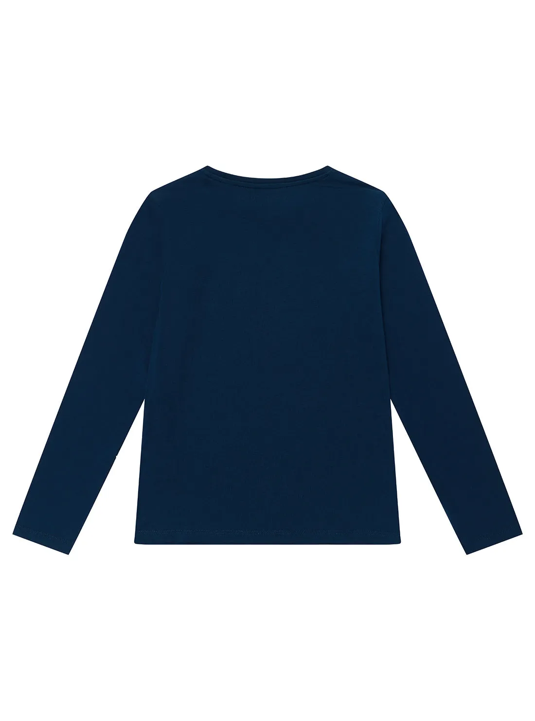 Navy Long Sleeve T-Shirt (7-16) Guess