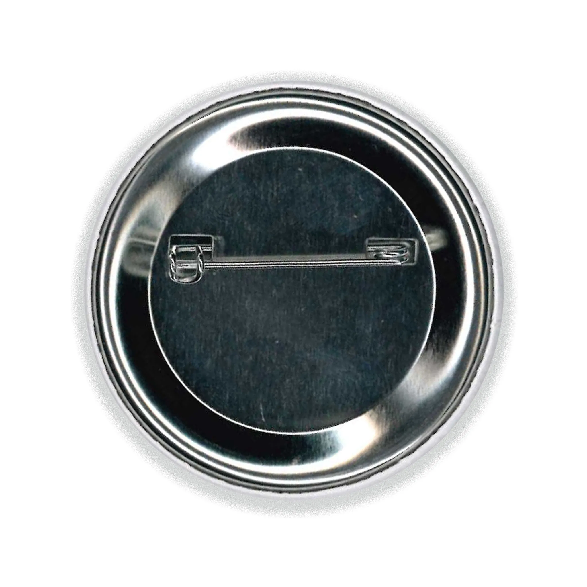 Never Again Button Pin