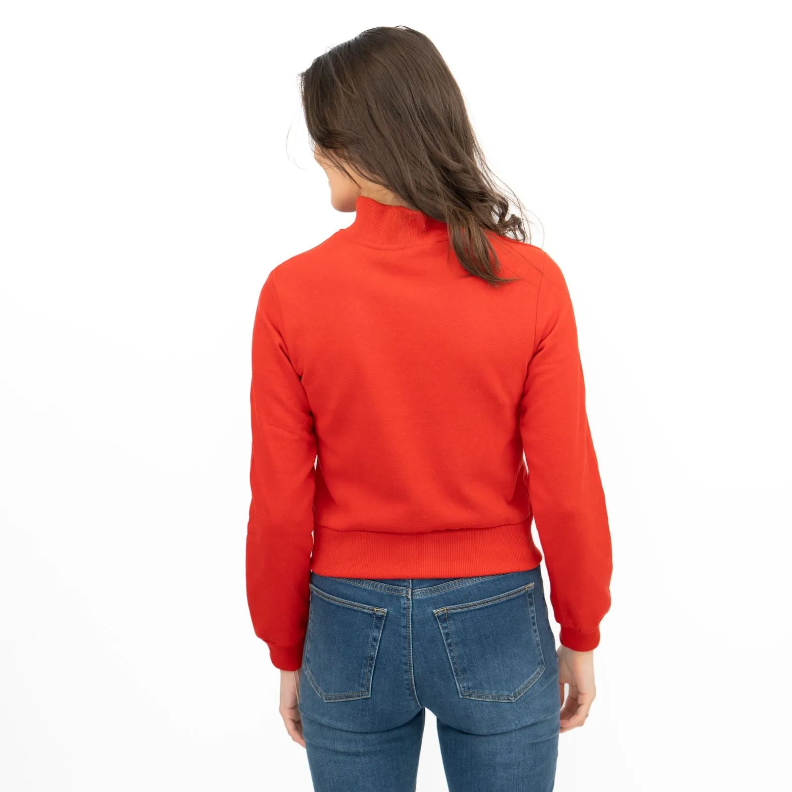 New Look Red Long Sleeve Full Zip Track Top