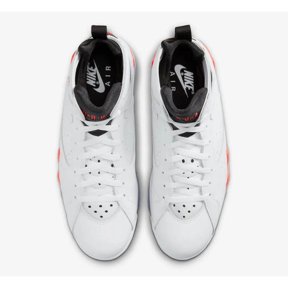 Nike Air Jordan 7 Retro White/Crimson-Black  DQ6040-160 Grade-School