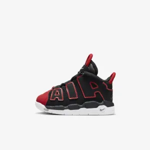 Nike Air More Uptempo Black/White-University Red  FB1345-001 Toddler