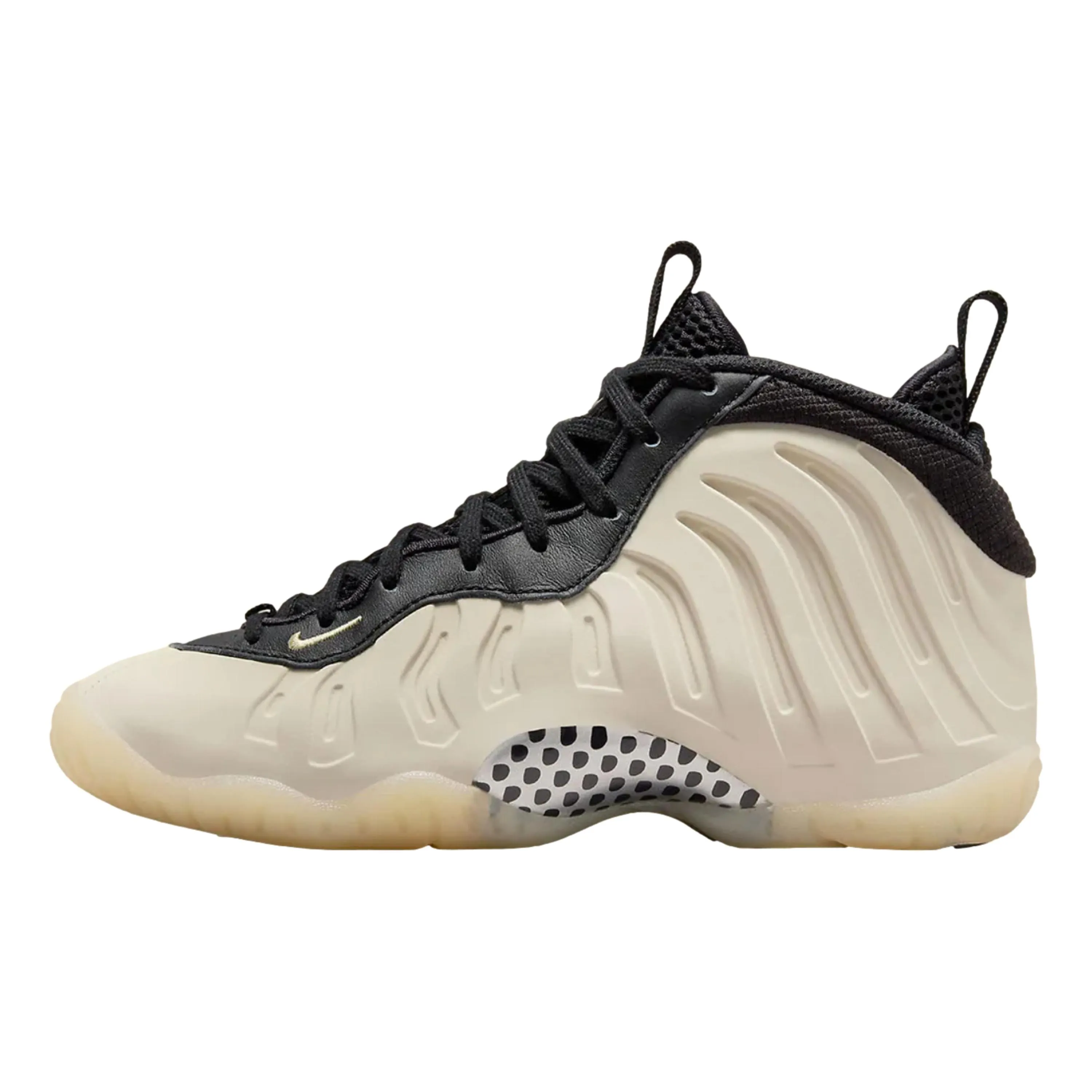 Nike Little Posite One KI Black/Team Gold-Light Orewood Burn  FQ1930-001 Grade-School