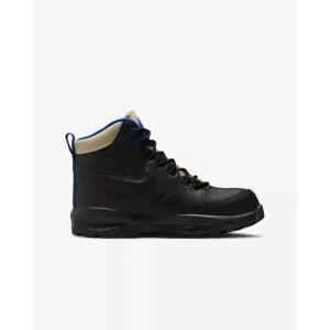 Nike Manoa Leather Black/Black-Sesame-Game Royal  BQ5372-003 Grade-School
