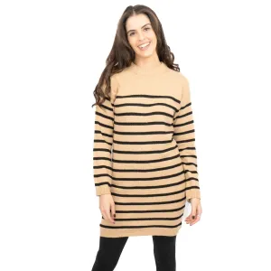 Nobodys Child Beige Striped Jumper Dress