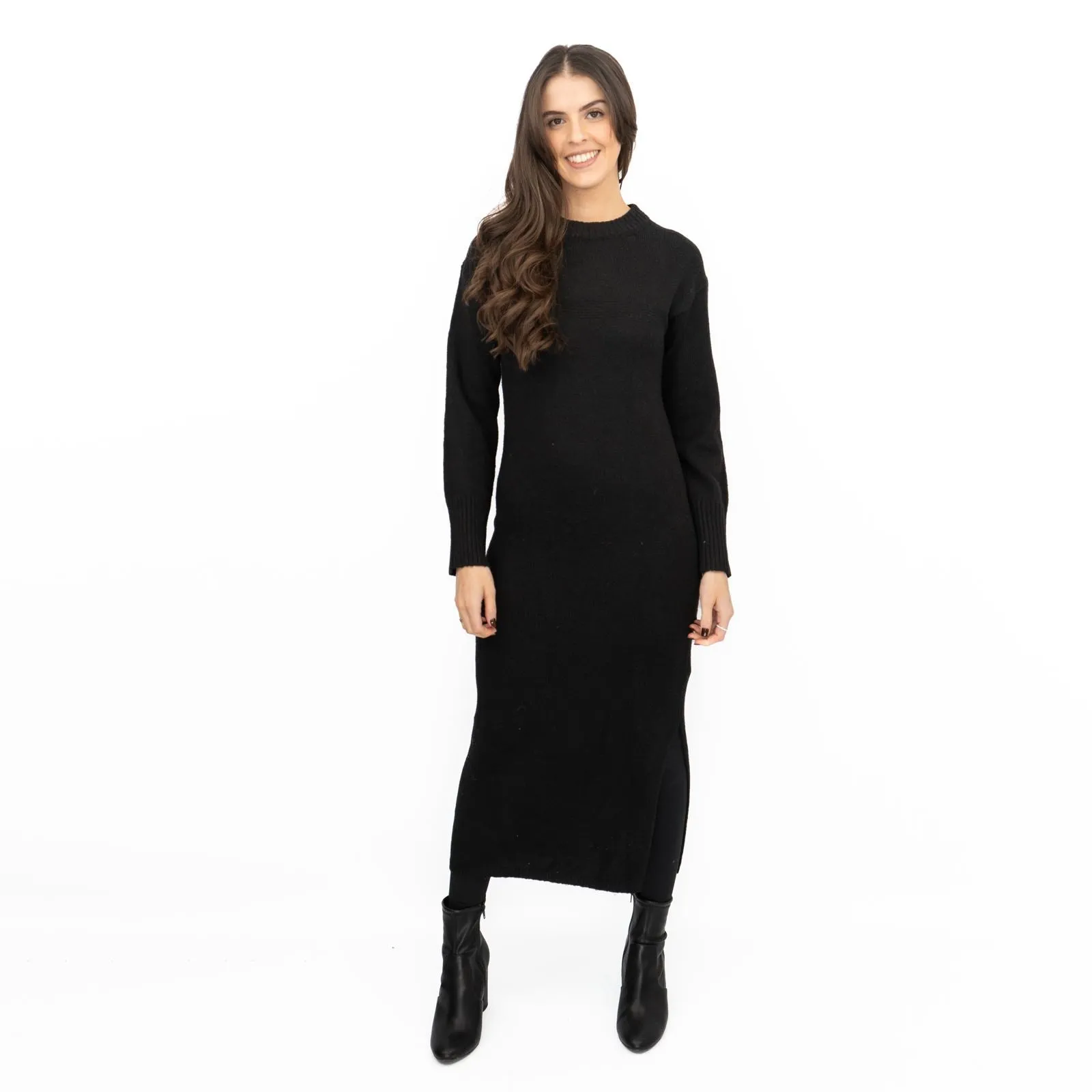 Nobodys Child Black Midi Jumper Dress