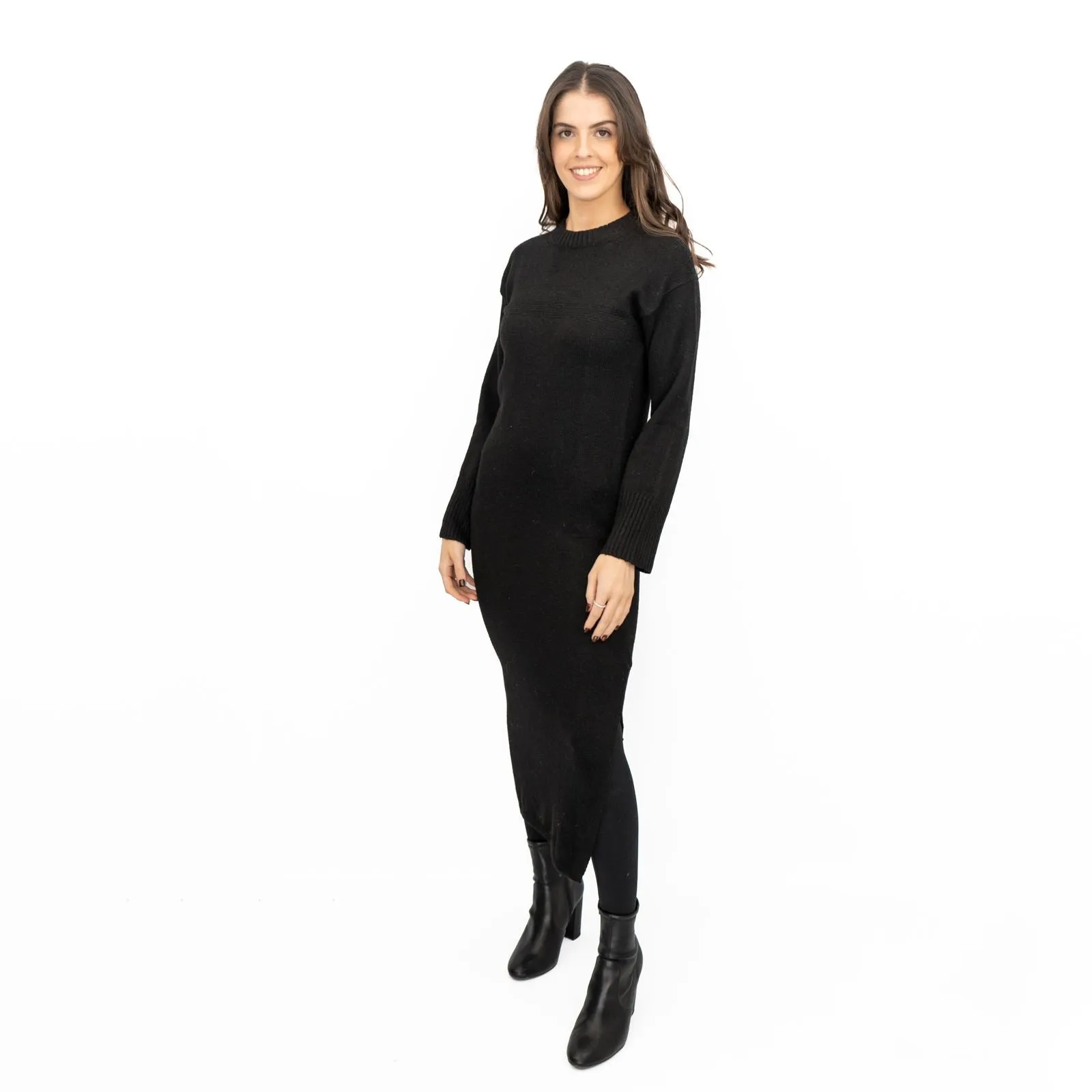 Nobodys Child Black Midi Jumper Dress