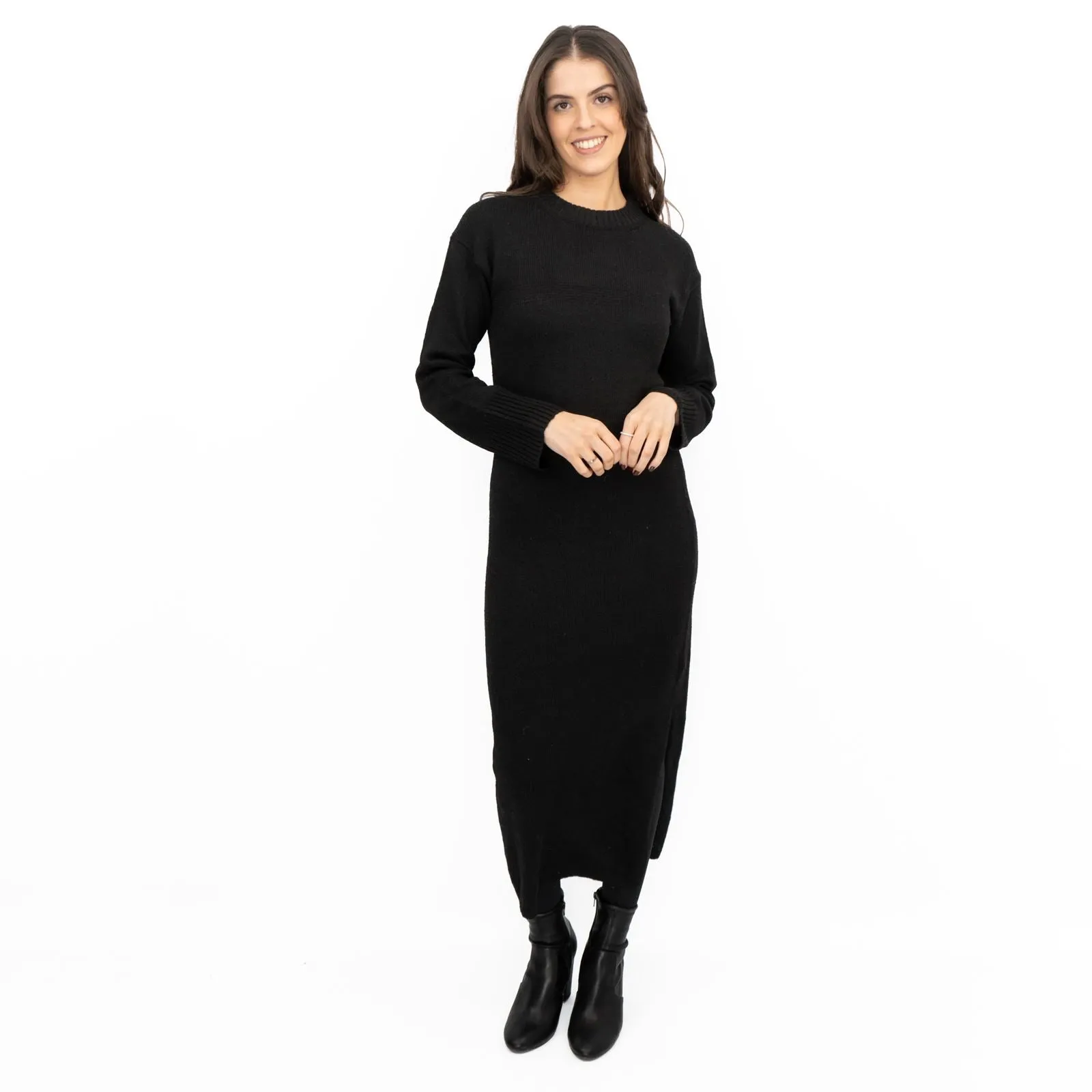 Nobodys Child Black Midi Jumper Dress