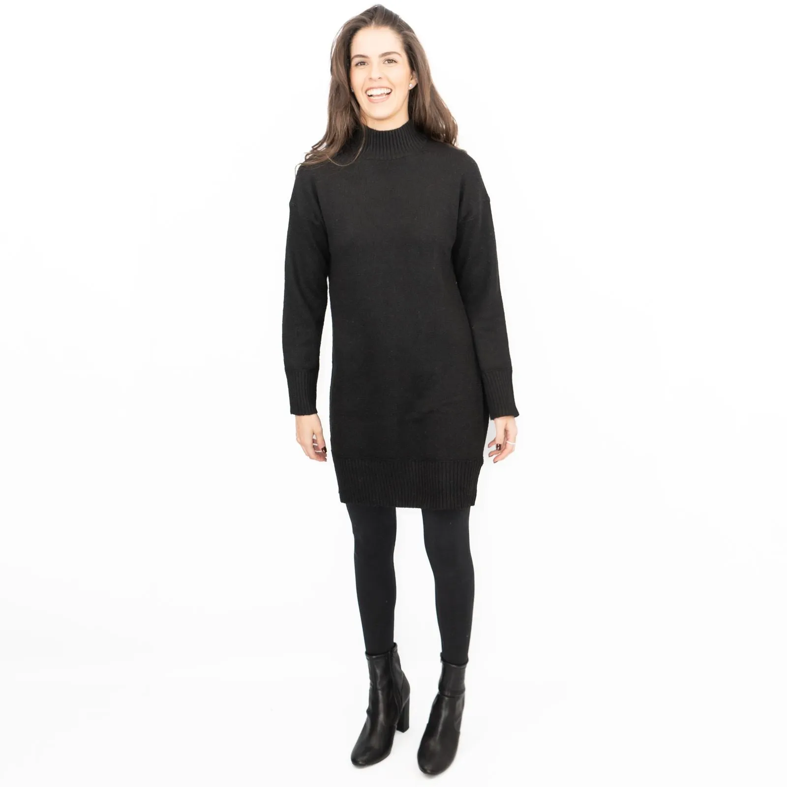 Nobodys Child Black Short Jumper Dress