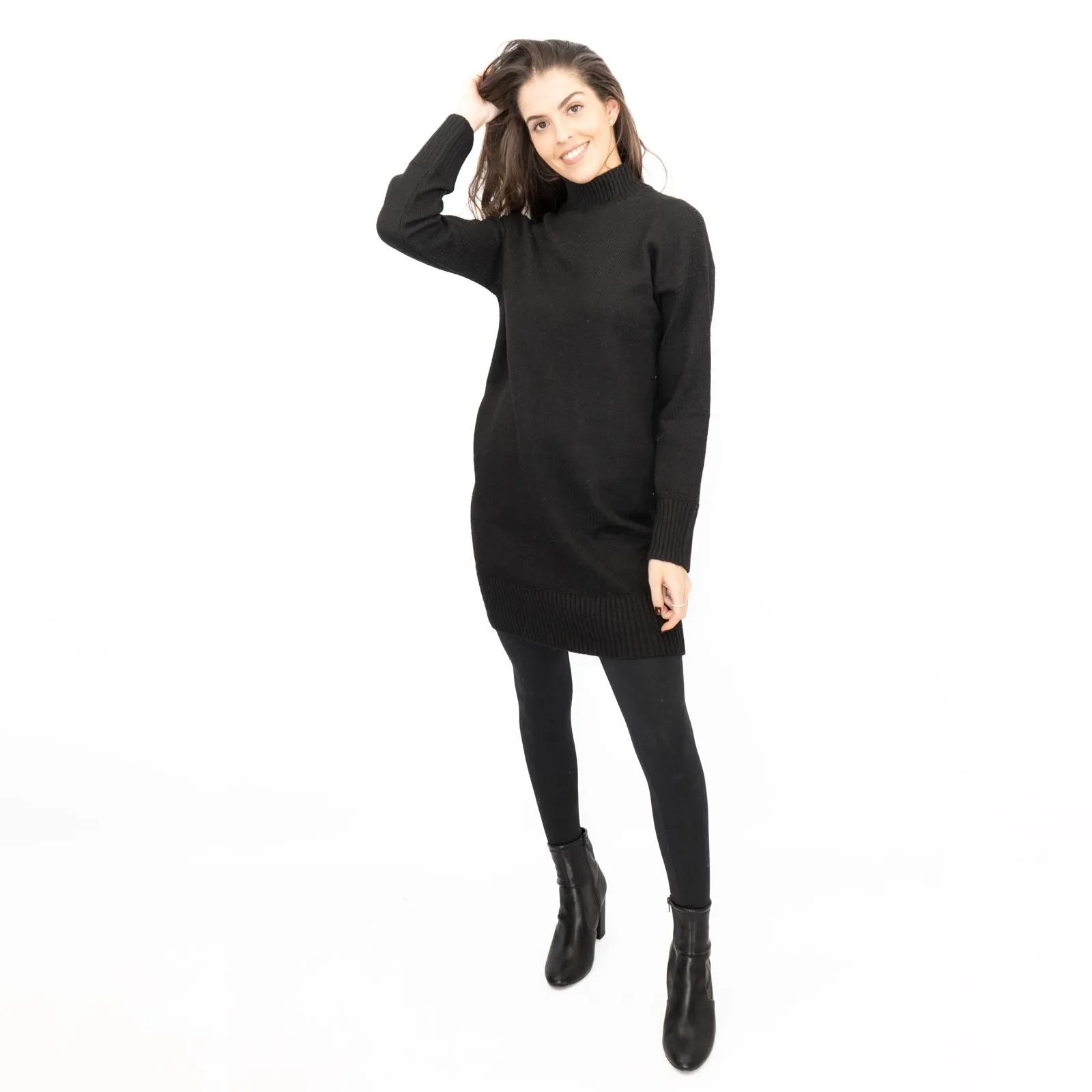 Nobodys Child Black Short Jumper Dress