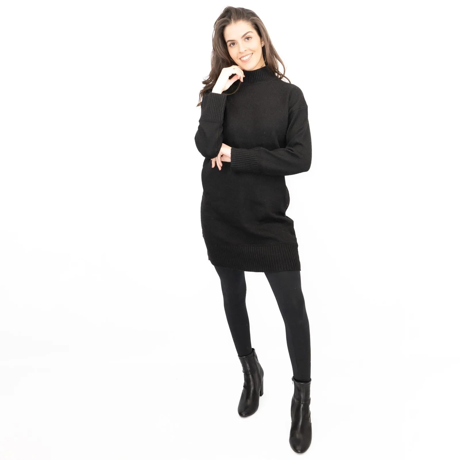 Nobodys Child Black Short Jumper Dress