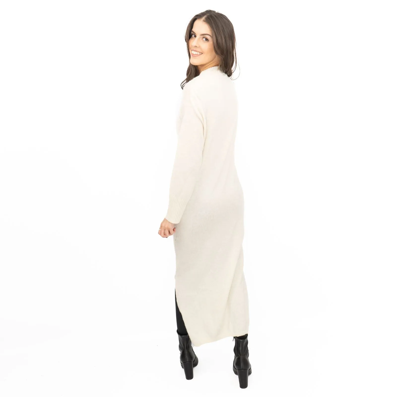Nobodys Child Cream Midi Jumper Dress