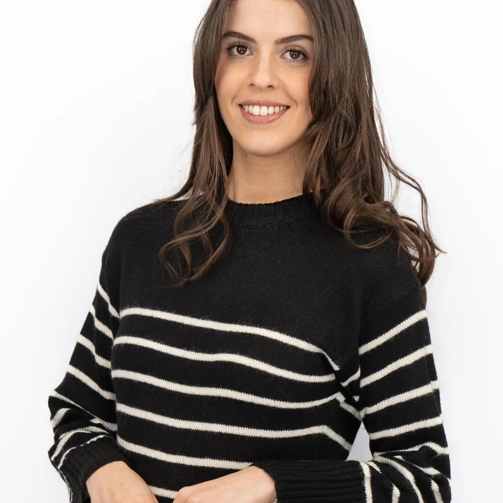 Nobodys Child Striped Midi Jumper Dress
