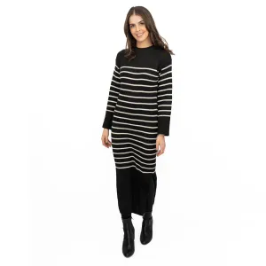 Nobodys Child Striped Midi Jumper Dress