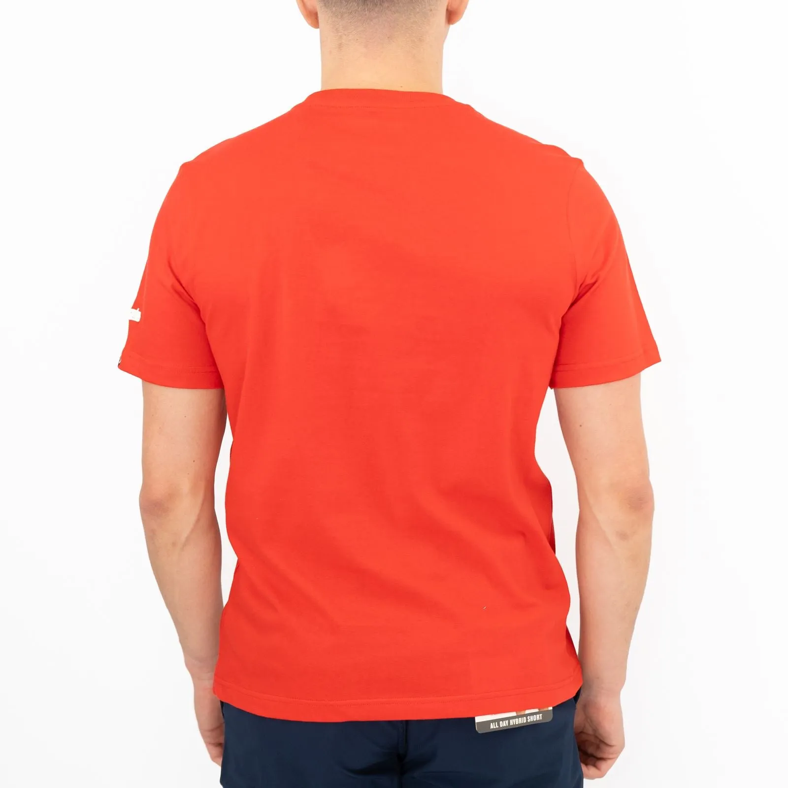 Original Penguin T-shirt Short Sleeve Embroidered Red