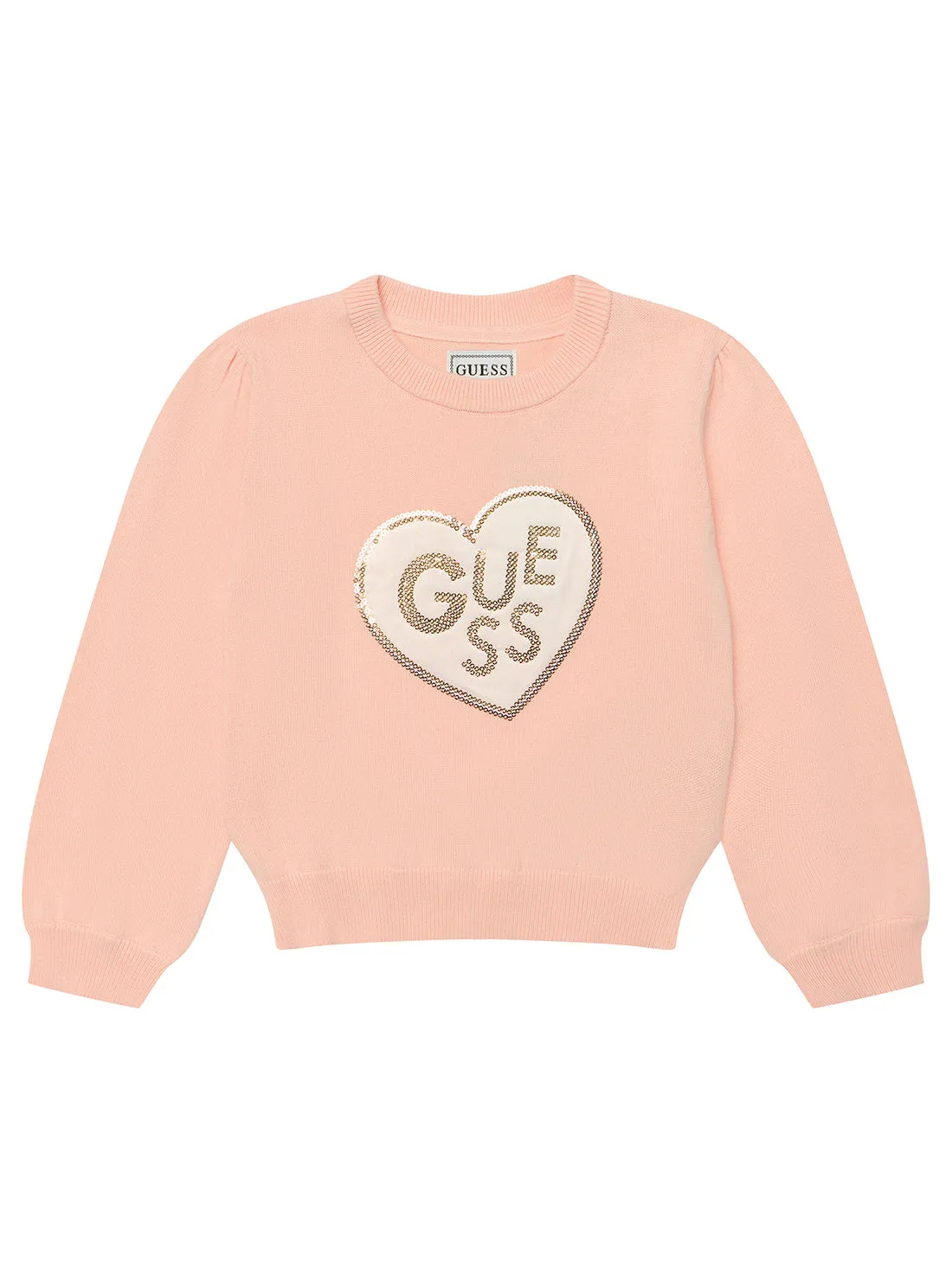 Peach Long Sleeve Jumper (2-7) Guess