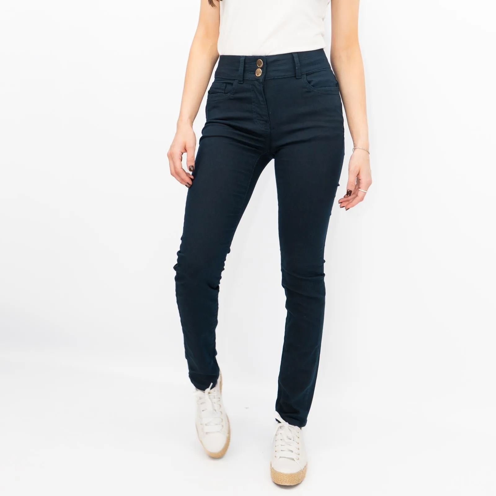 Phase Eight Skinny Jeans Navy Aida Trousers