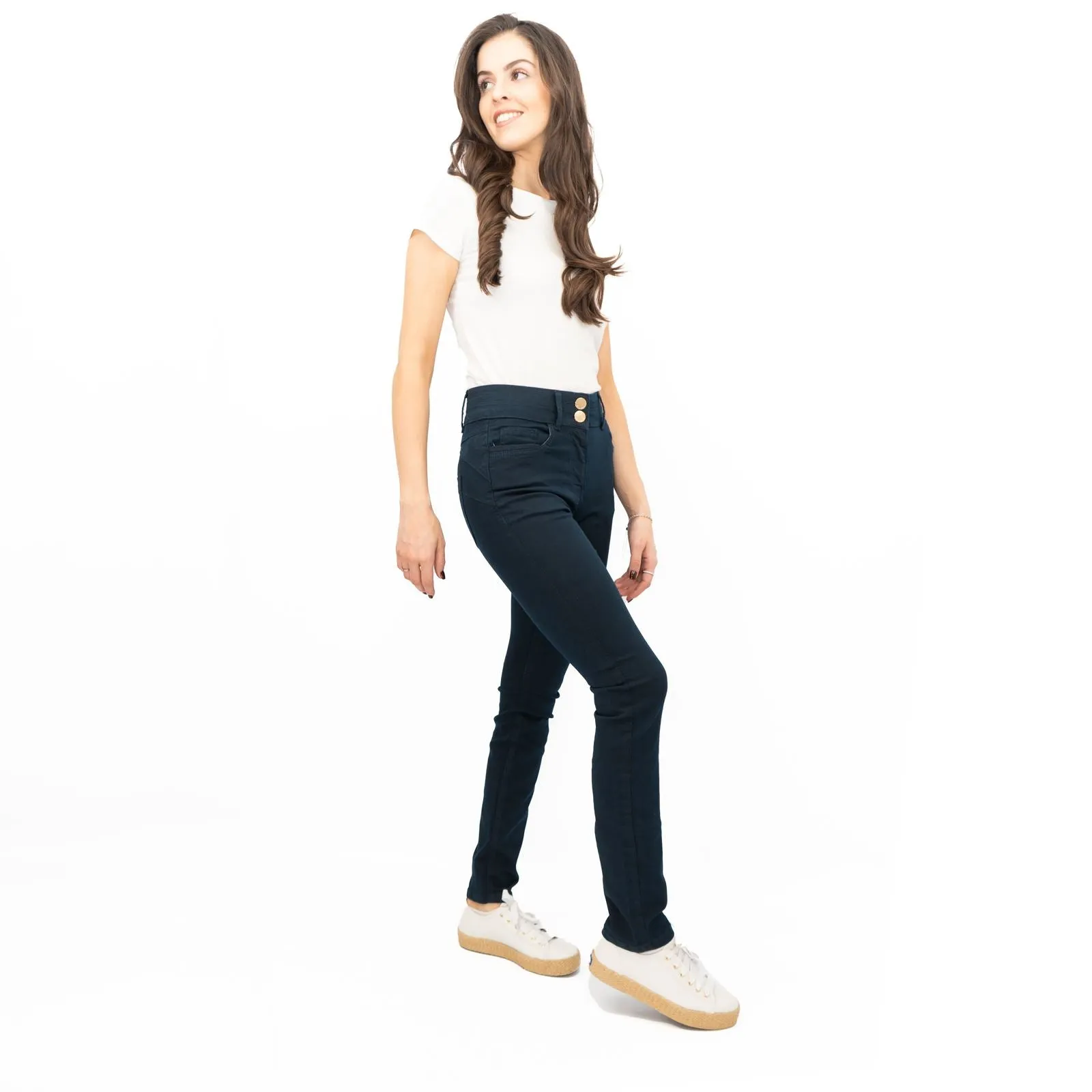 Phase Eight Skinny Jeans Navy Aida Trousers