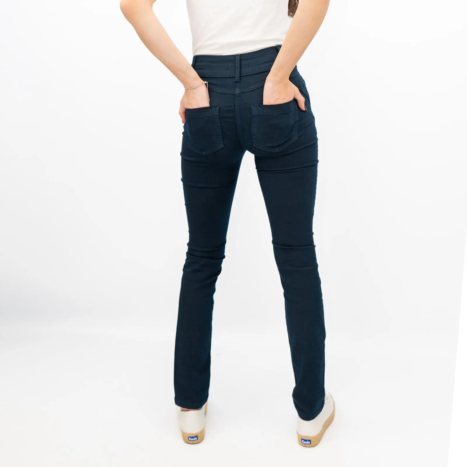 Phase Eight Skinny Jeans Navy Aida Trousers