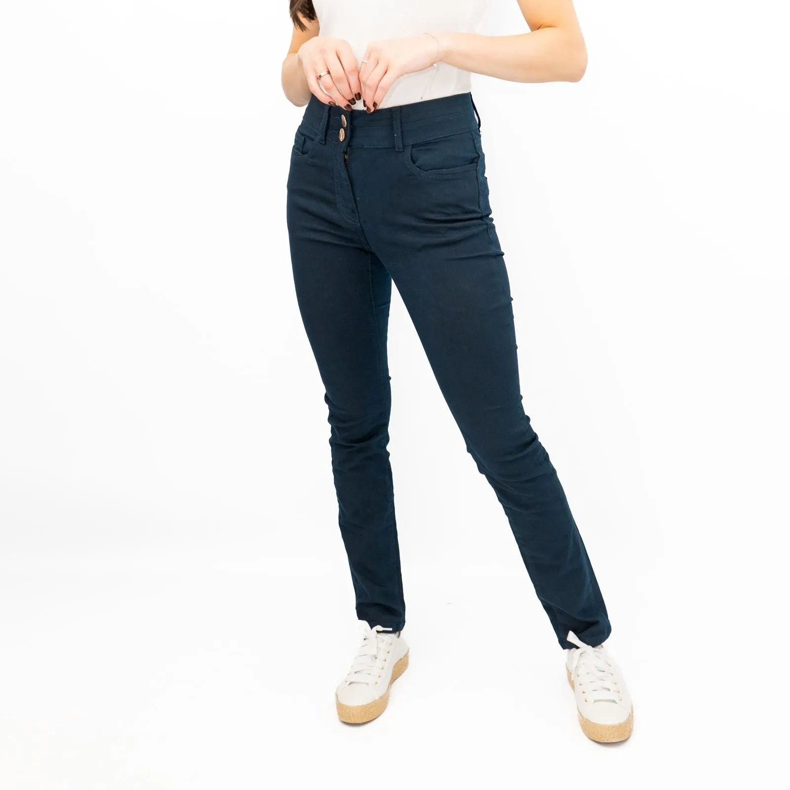 Phase Eight Skinny Jeans Navy Aida Trousers