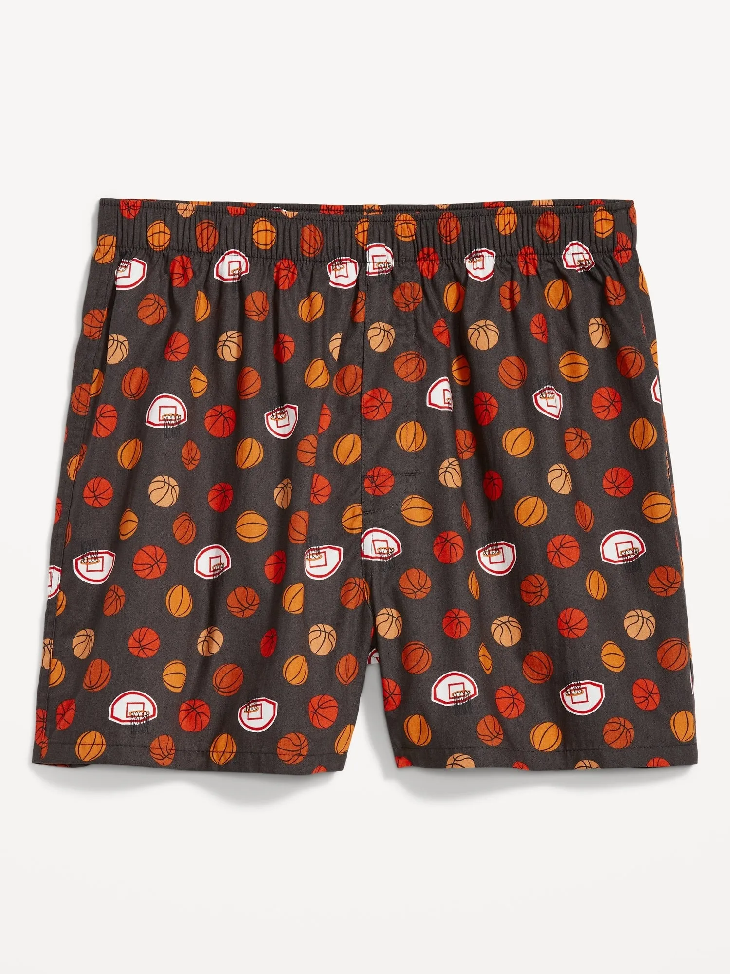 Printed Soft-Washed Boxer Shorts for Men -- 3.75-inch
