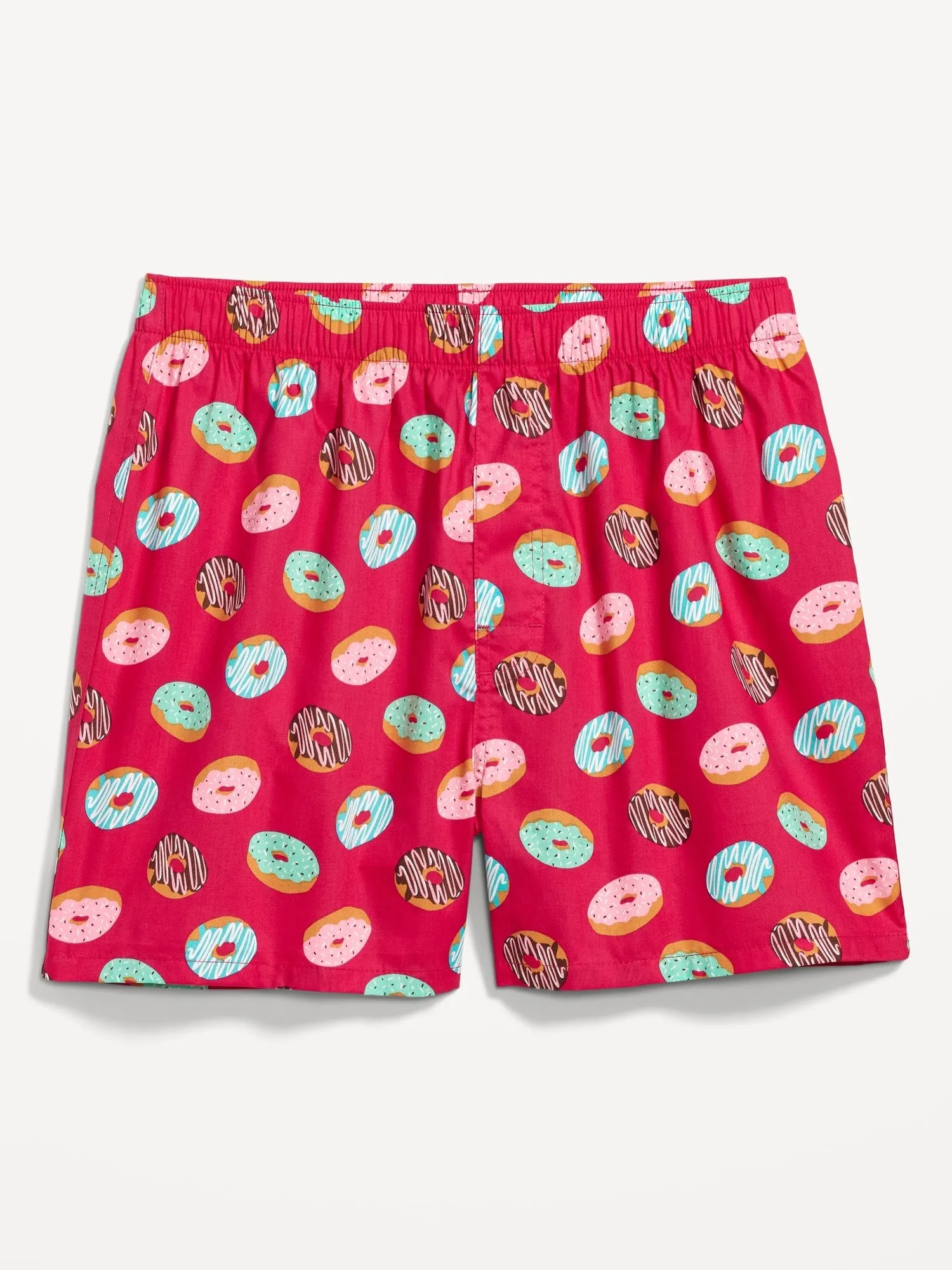Printed Soft-Washed Boxer Shorts for Men -- 3.75-inch