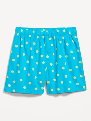 Printed Soft-Washed Boxer Shorts for Men -- 3.75-inch