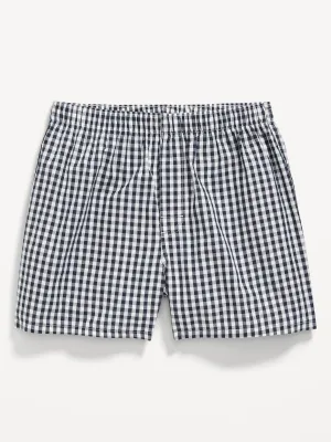 Printed Soft-Washed Boxer Shorts for Men -- 3.75-inch