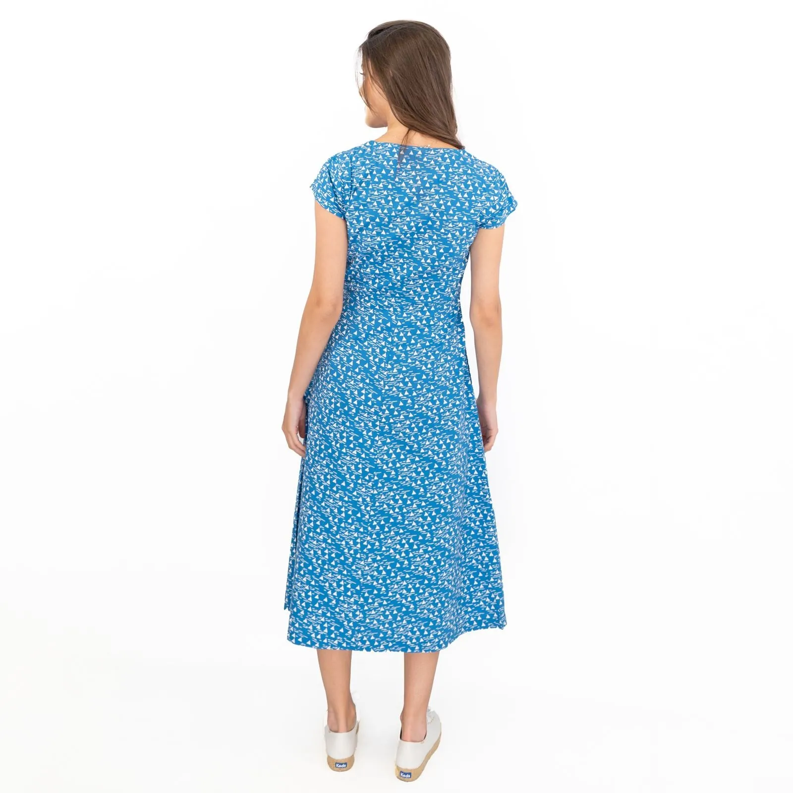 Seasalt Before Now Blue Boat Midi Dress
