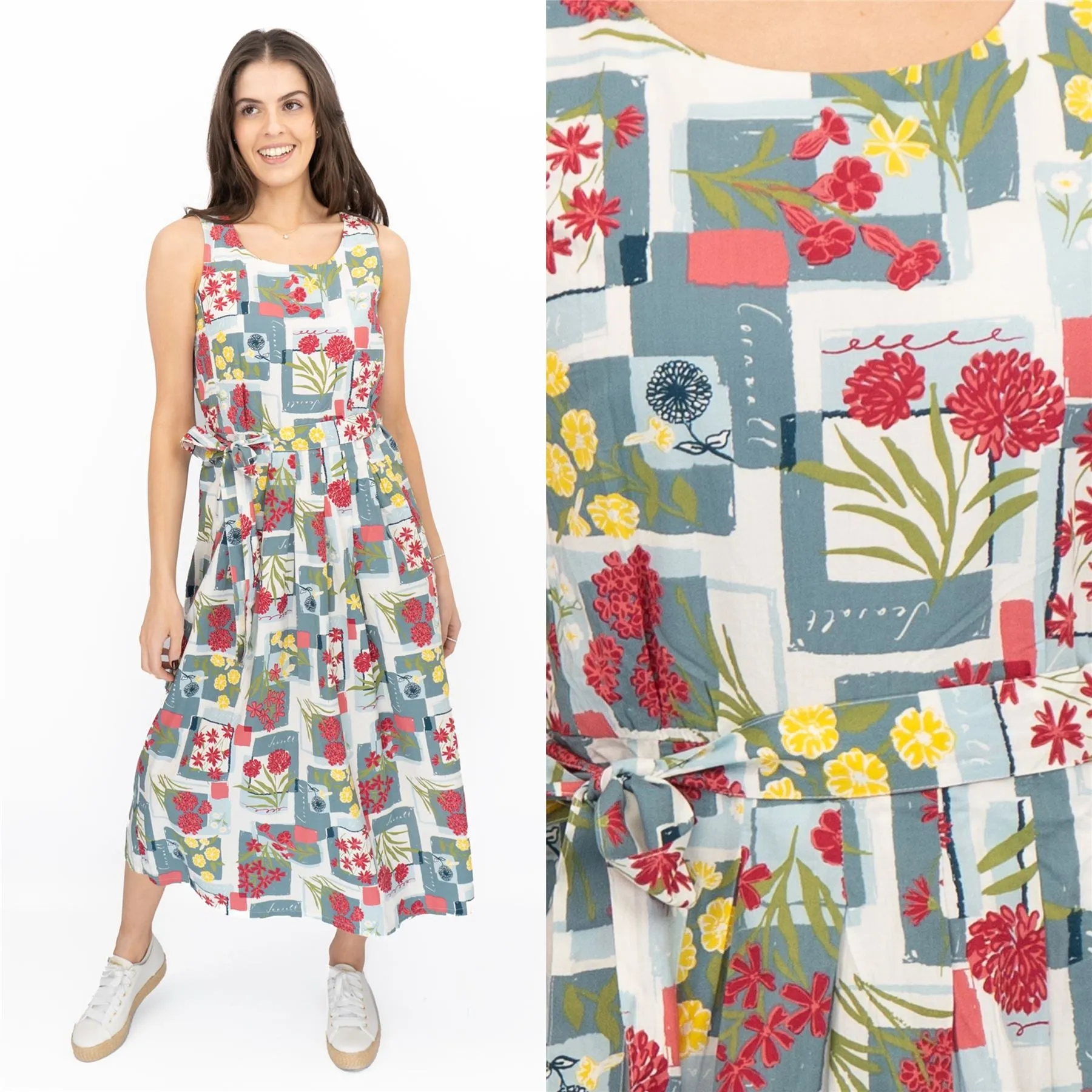 Seasalt Belle Fit & Flare Midi Dress