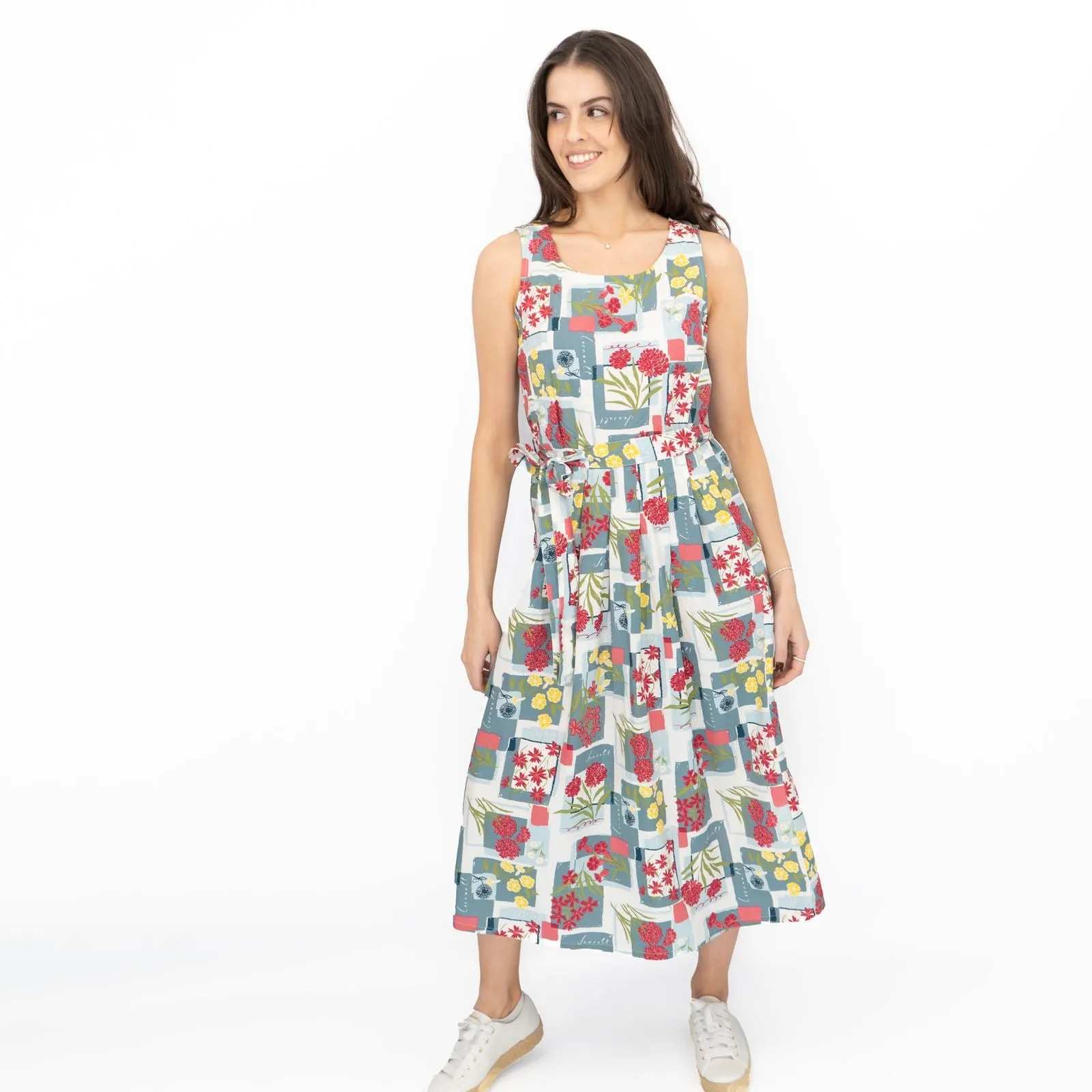 Seasalt Belle Fit & Flare Midi Dress