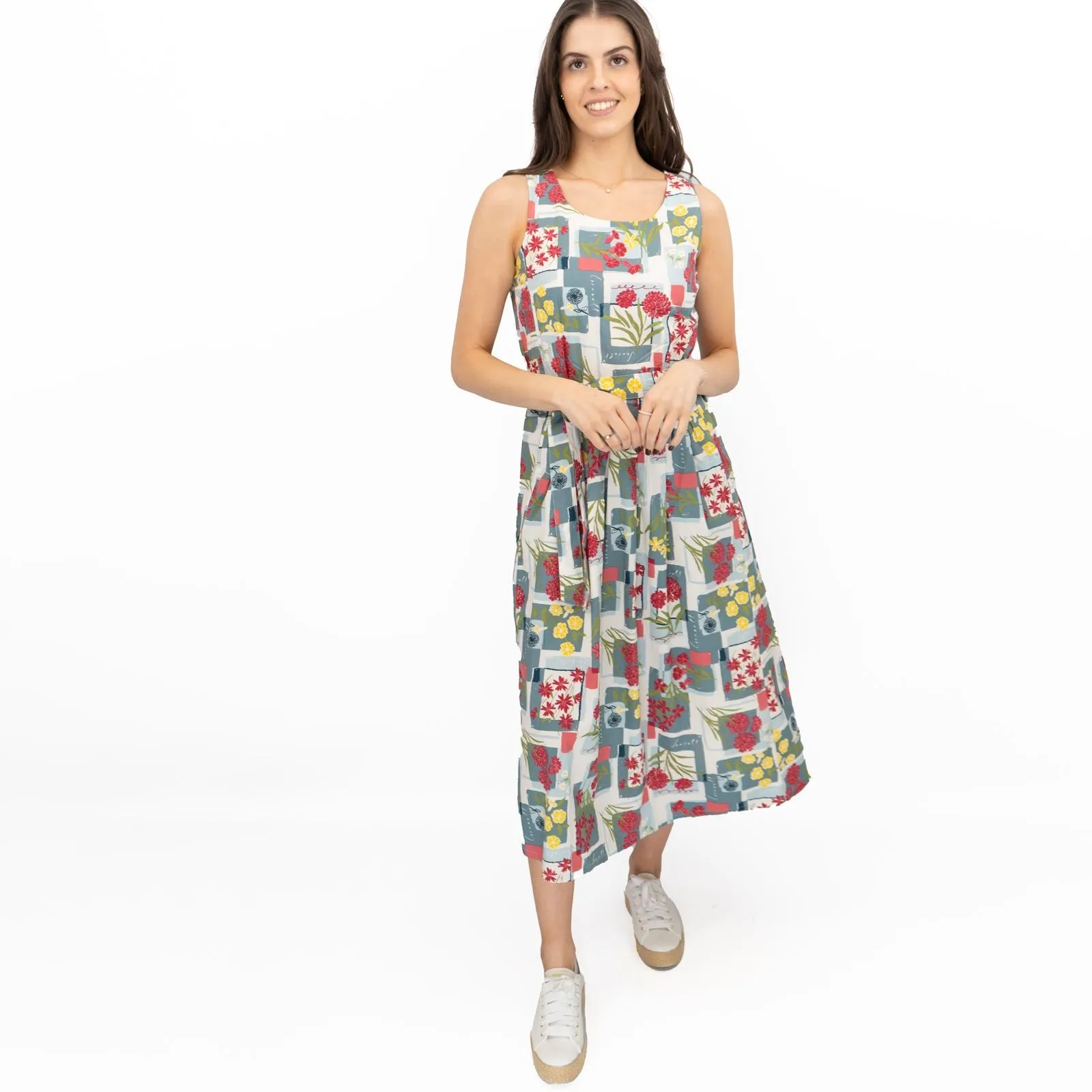 Seasalt Belle Fit & Flare Midi Dress