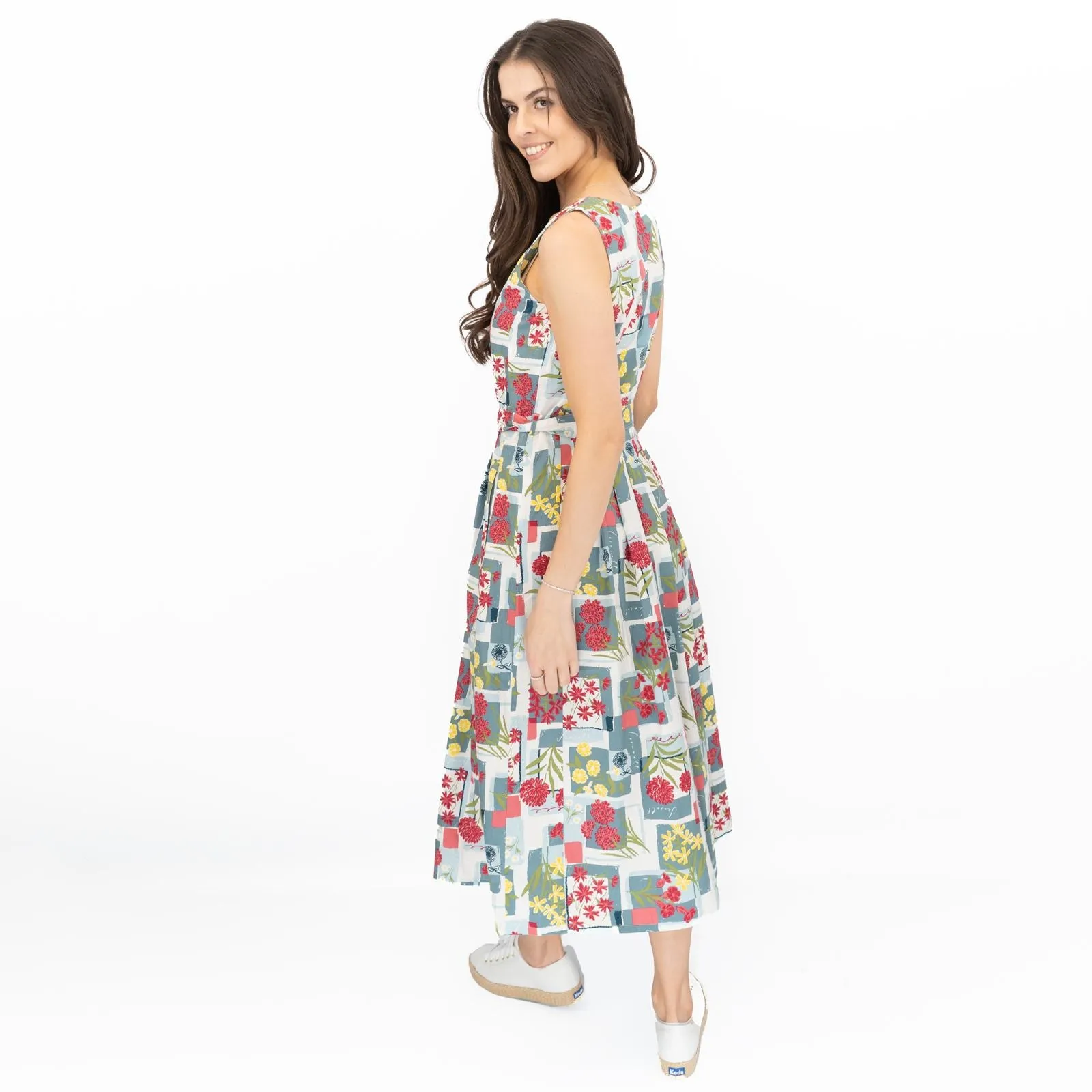 Seasalt Belle Fit & Flare Midi Dress