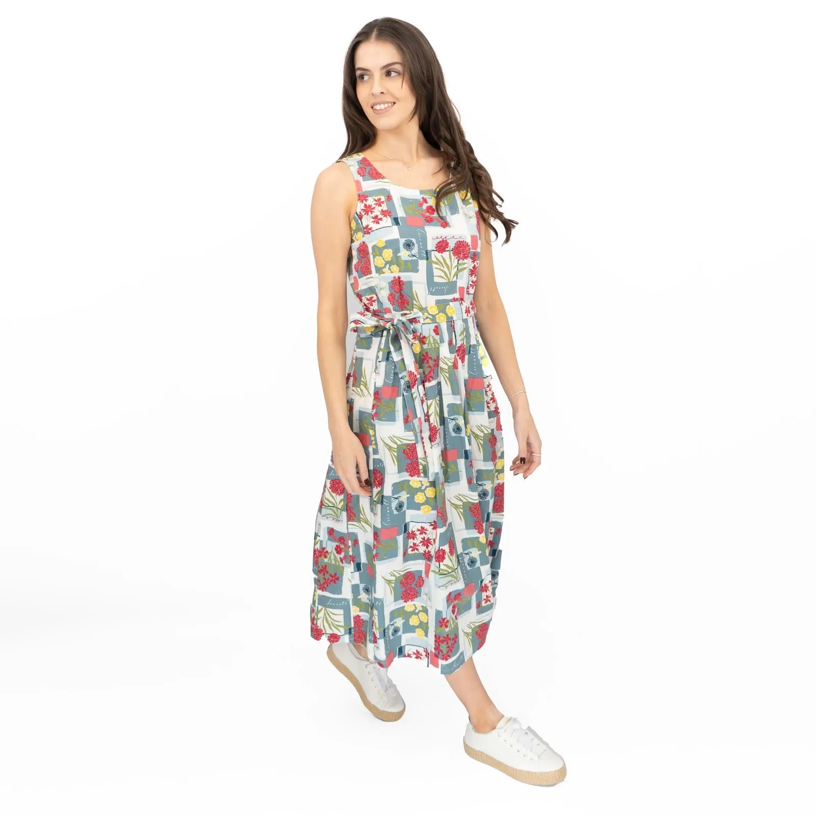 Seasalt Belle Fit & Flare Midi Dress
