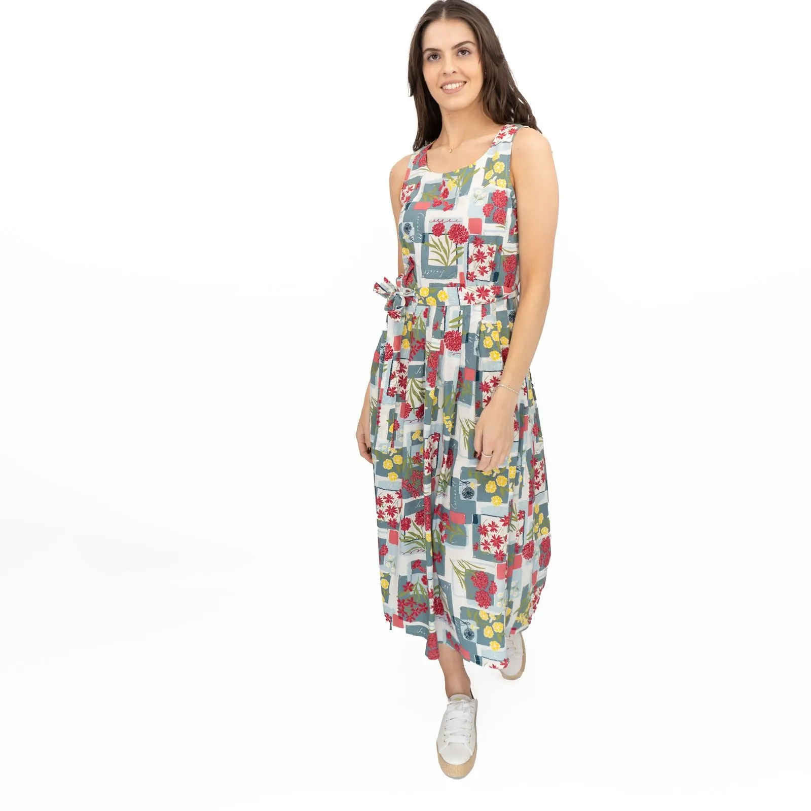 Seasalt Belle Fit & Flare Midi Dress
