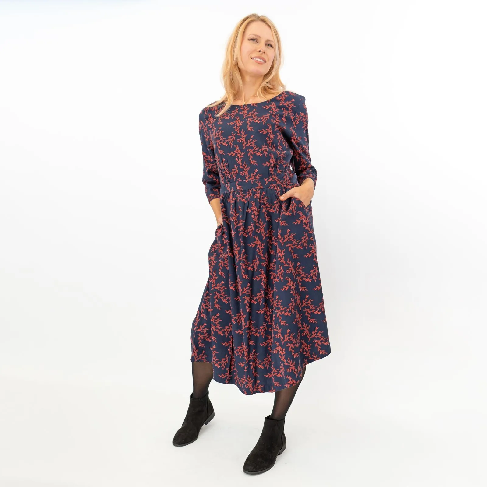 Seasalt Berry Twig Maritime Forestry Dress