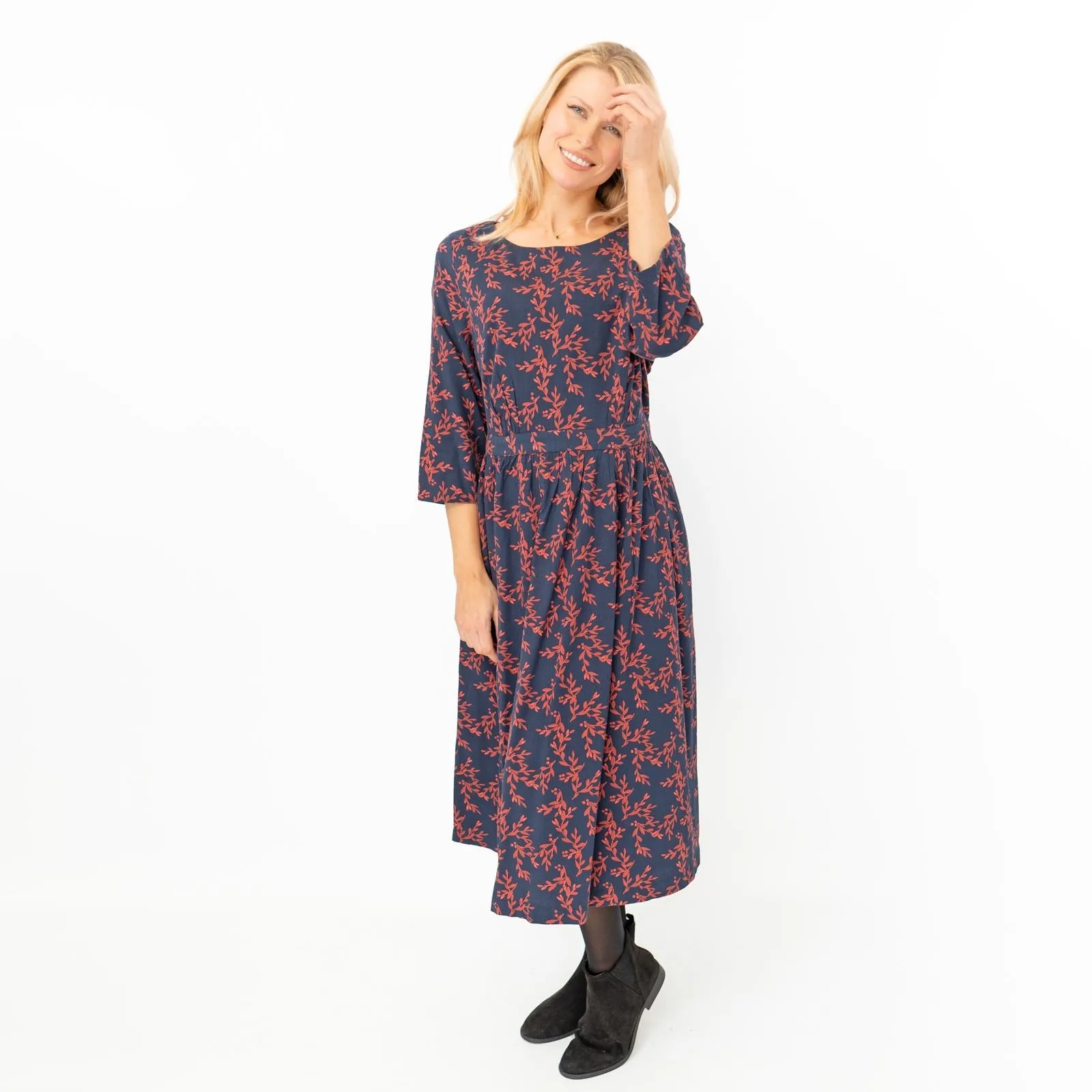 Seasalt Berry Twig Maritime Forestry Dress