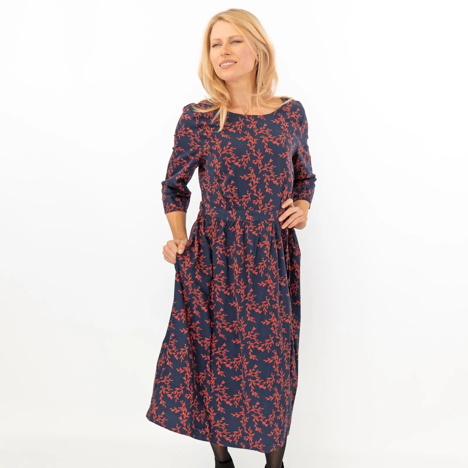 Seasalt Berry Twig Maritime Forestry Dress