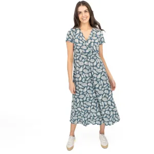 Seasalt Blue Chapelle Dress in Pocket Shells Print