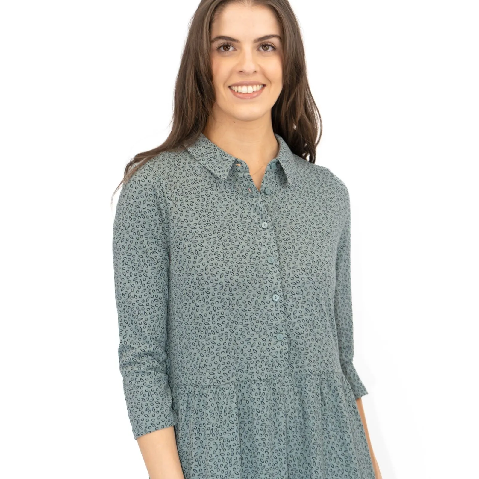 Seasalt Windflower Dress Blue Grey