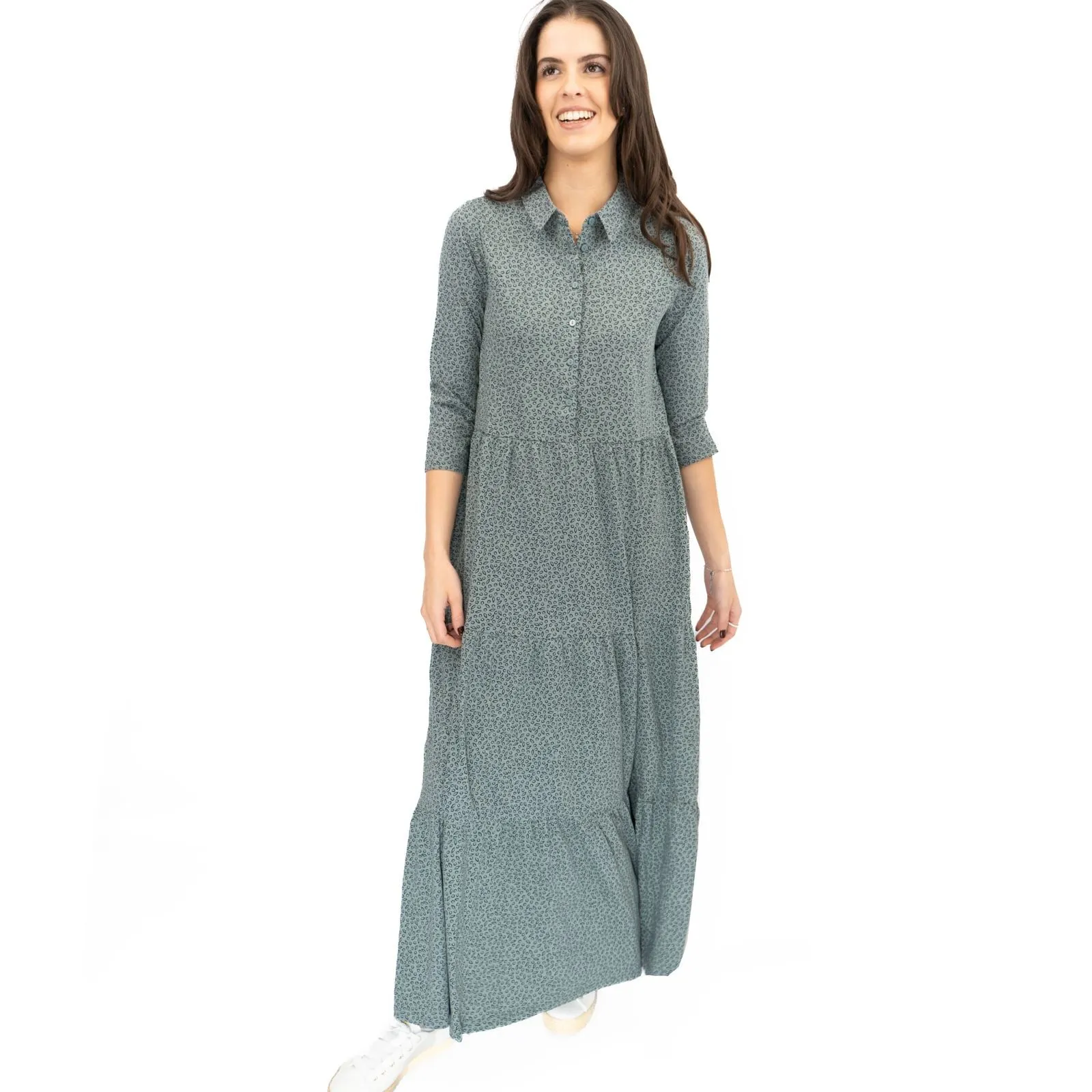Seasalt Windflower Dress Blue Grey