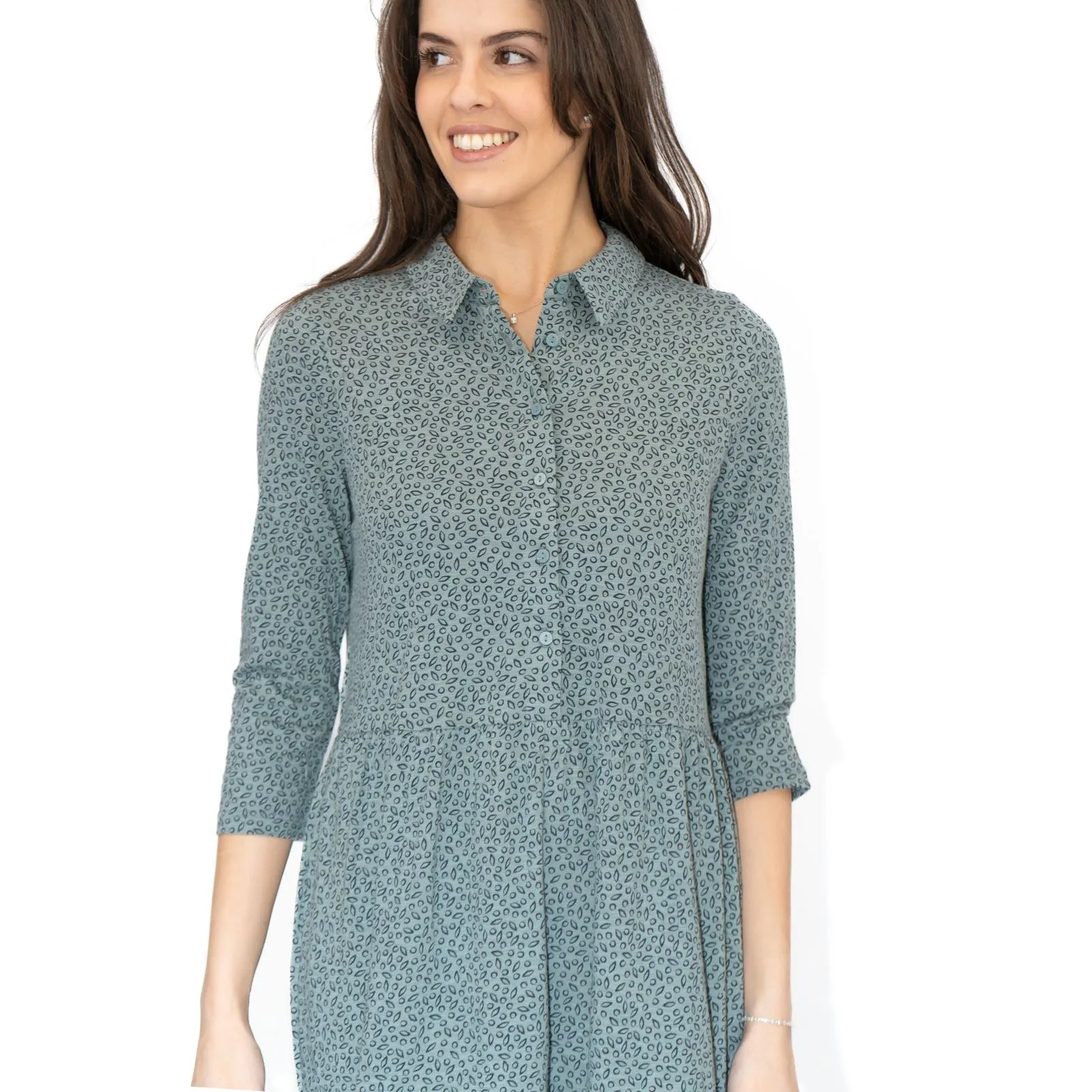 Seasalt Windflower Dress Blue Grey