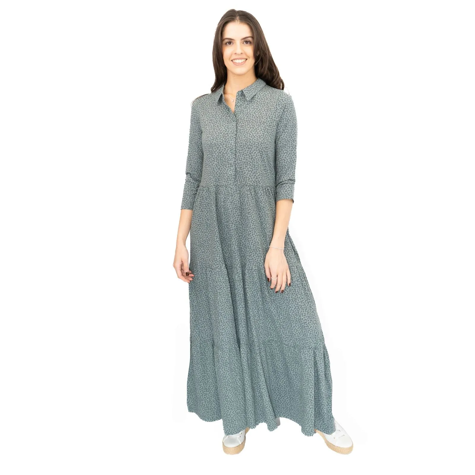 Seasalt Windflower Dress Blue Grey