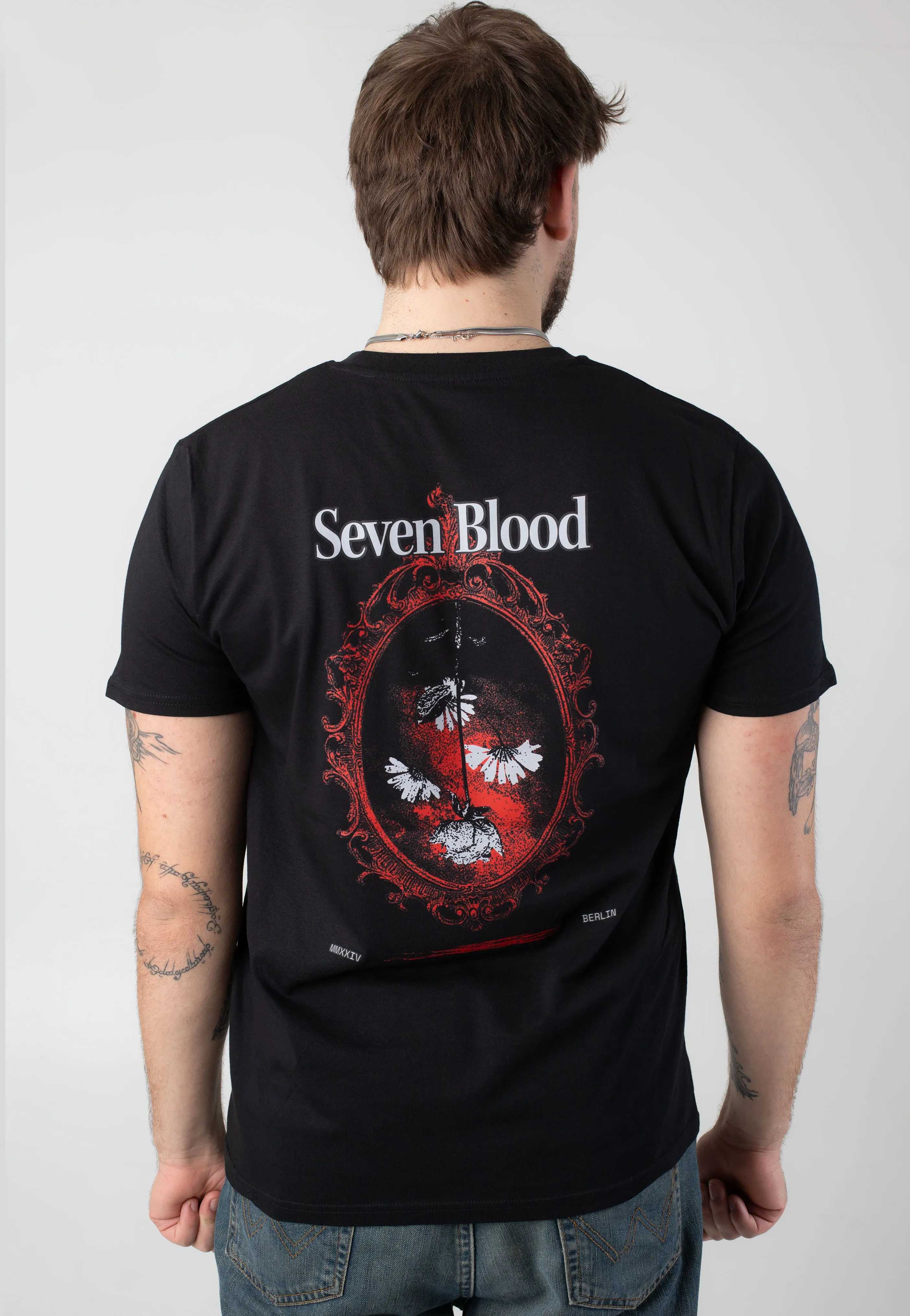 Seven Blood - Flowers Mirror - T-Shirt