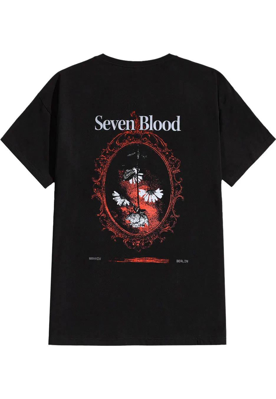 Seven Blood - Flowers Mirror - T-Shirt