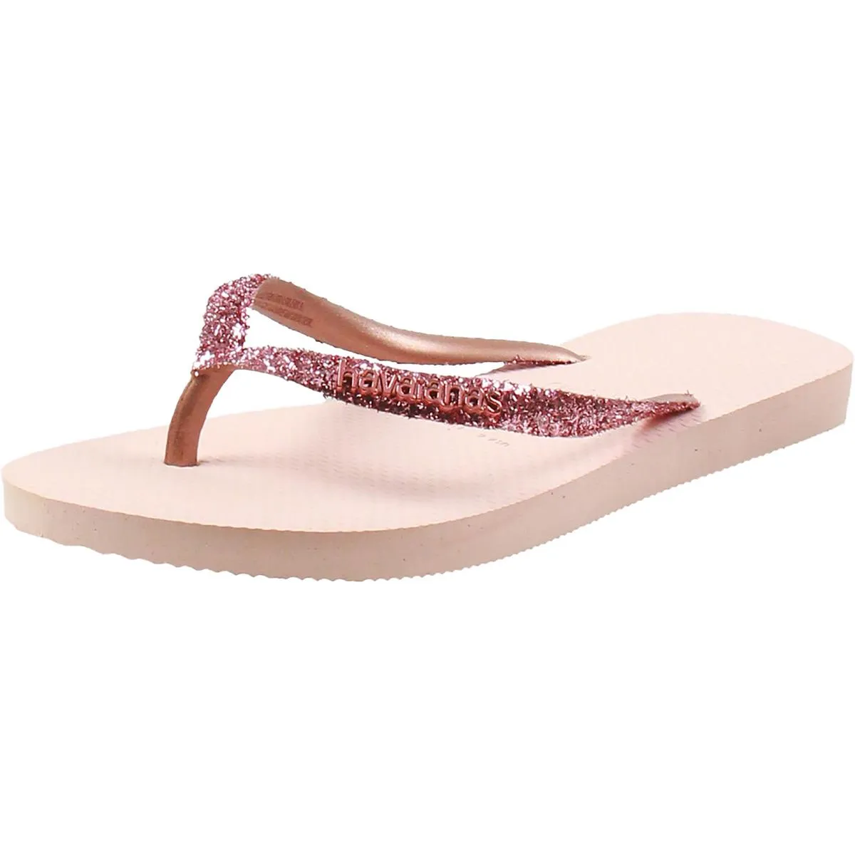 Slim Glitter II  Slip On Flat Flip-Flops