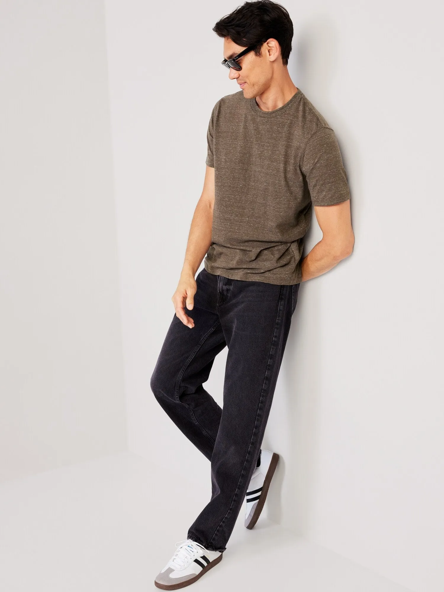 Slub-Knit T-Shirt for Men