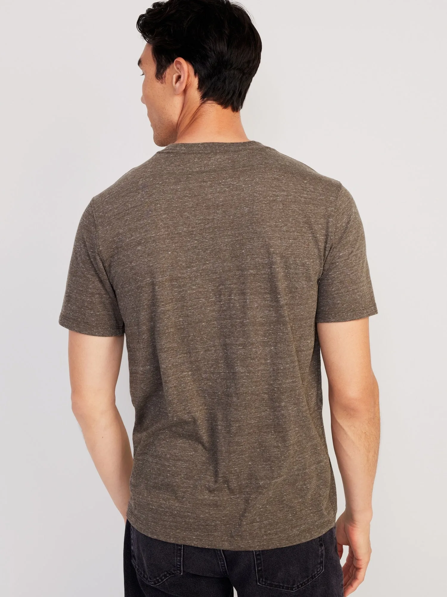 Slub-Knit T-Shirt for Men
