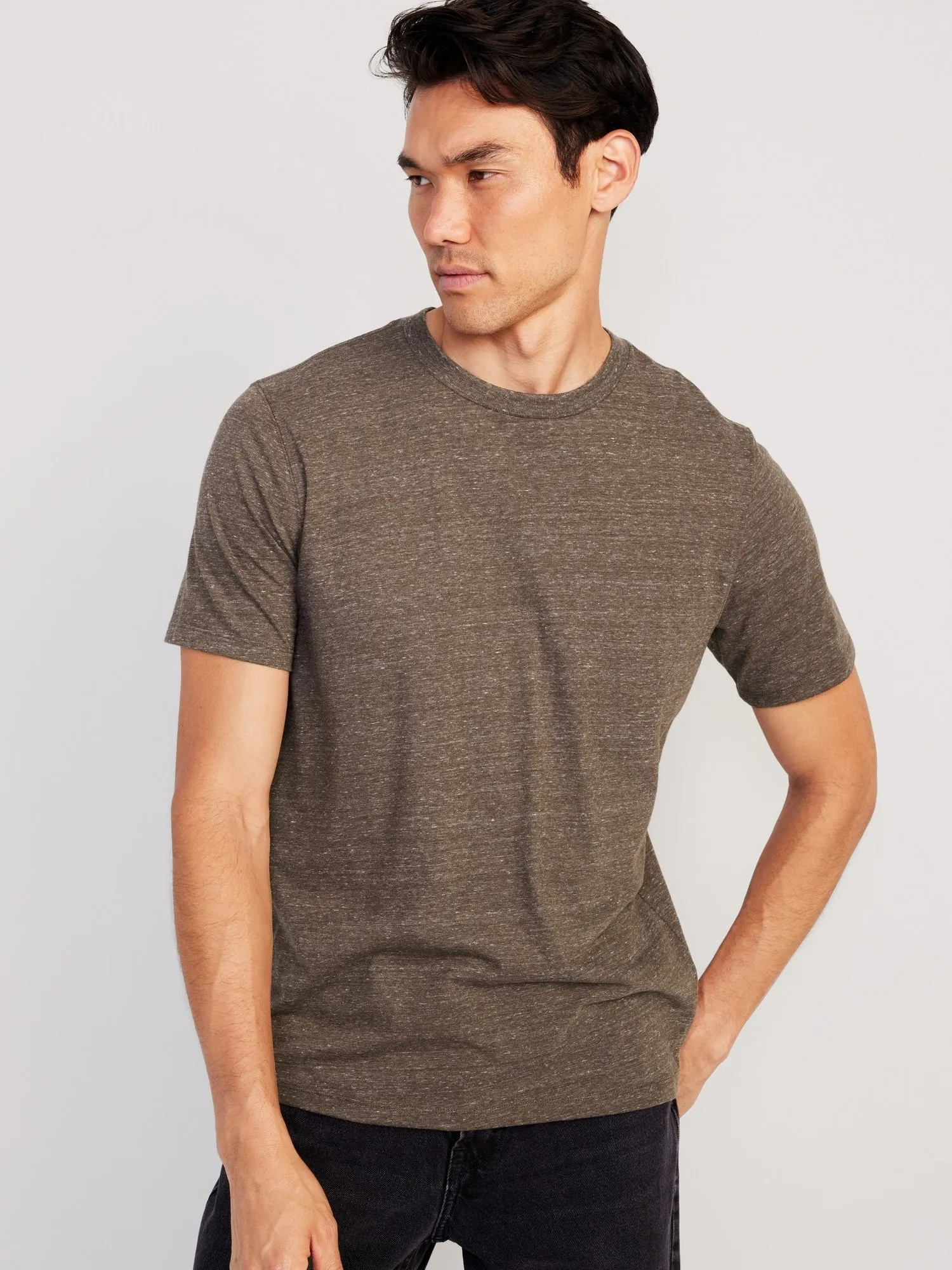 Slub-Knit T-Shirt for Men