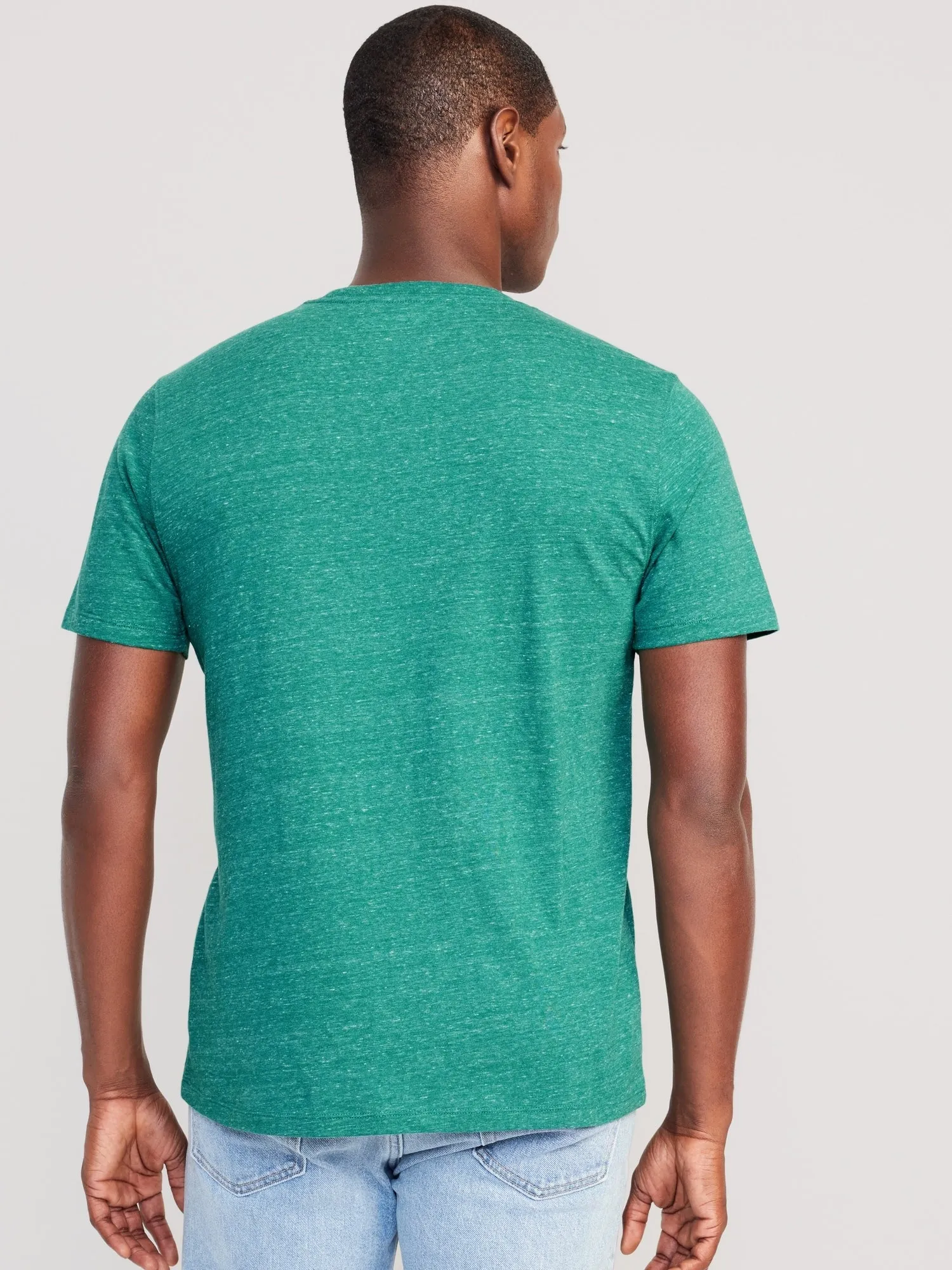 Slub-Knit T-Shirt for Men